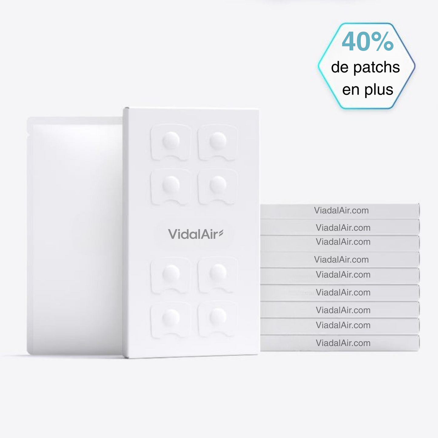 Lot de 600 patchs VidalAir